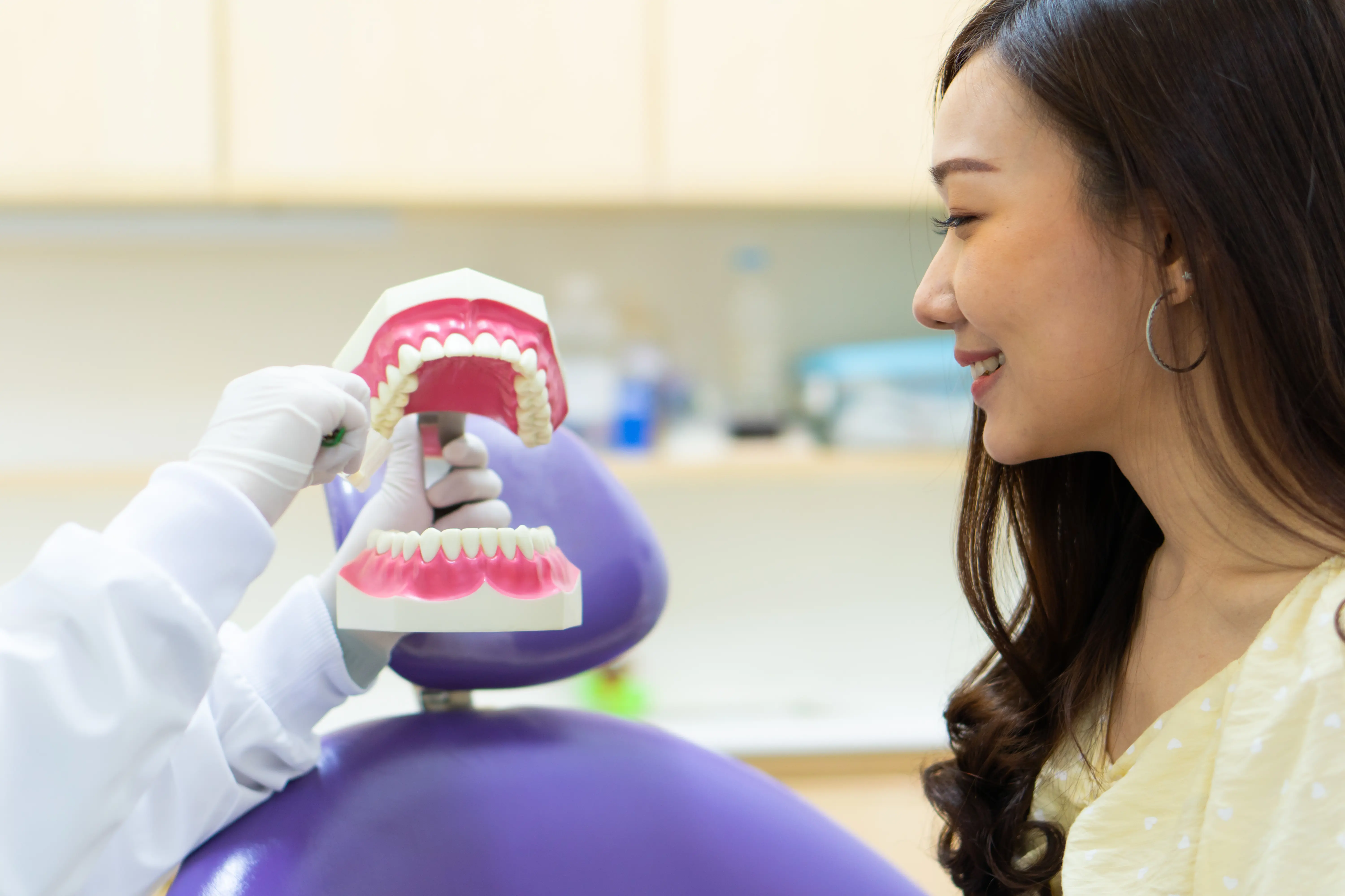 Dental implant smile