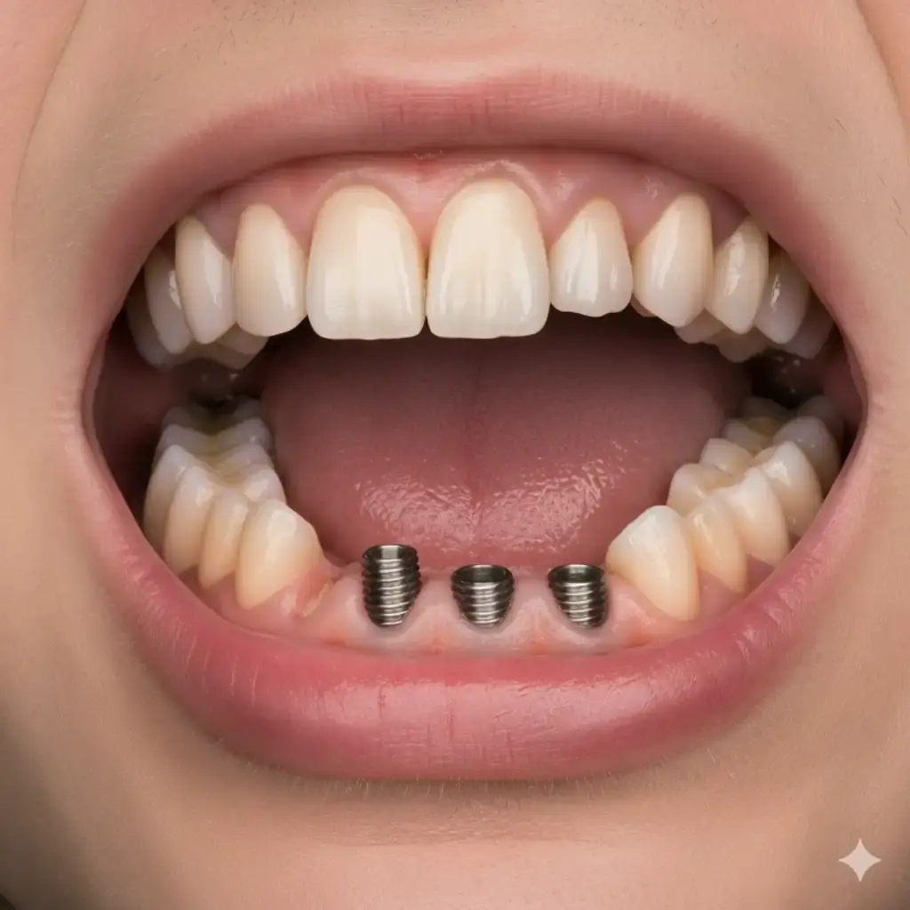 Before - Smile Transformation 1 - From discolored teeth to bright white smile